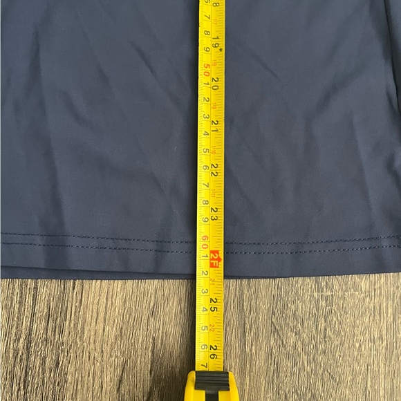 Lulu B UPF 50+ Cooling Sleeveless Mock Neck Zip Tank Top Navy Blue Small NWT - Picture 7 of 12